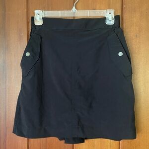 Athleta Sporty Mini Skirt Black Size 6
